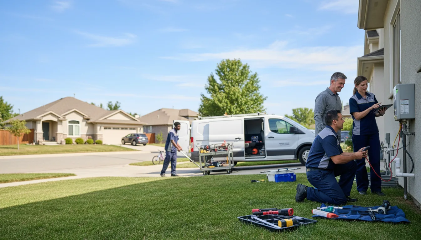 Tankless water heater service in Sandusky, MI